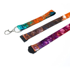 Venegas Lanyard, Correa para Cuello - 2 Piezas de Colección, Correa de Muñeca y Llaves con Cierre Metálico, Ideal para Insignia de identificación, Llavero y Tarjetas - Unisex - Venegas Arte