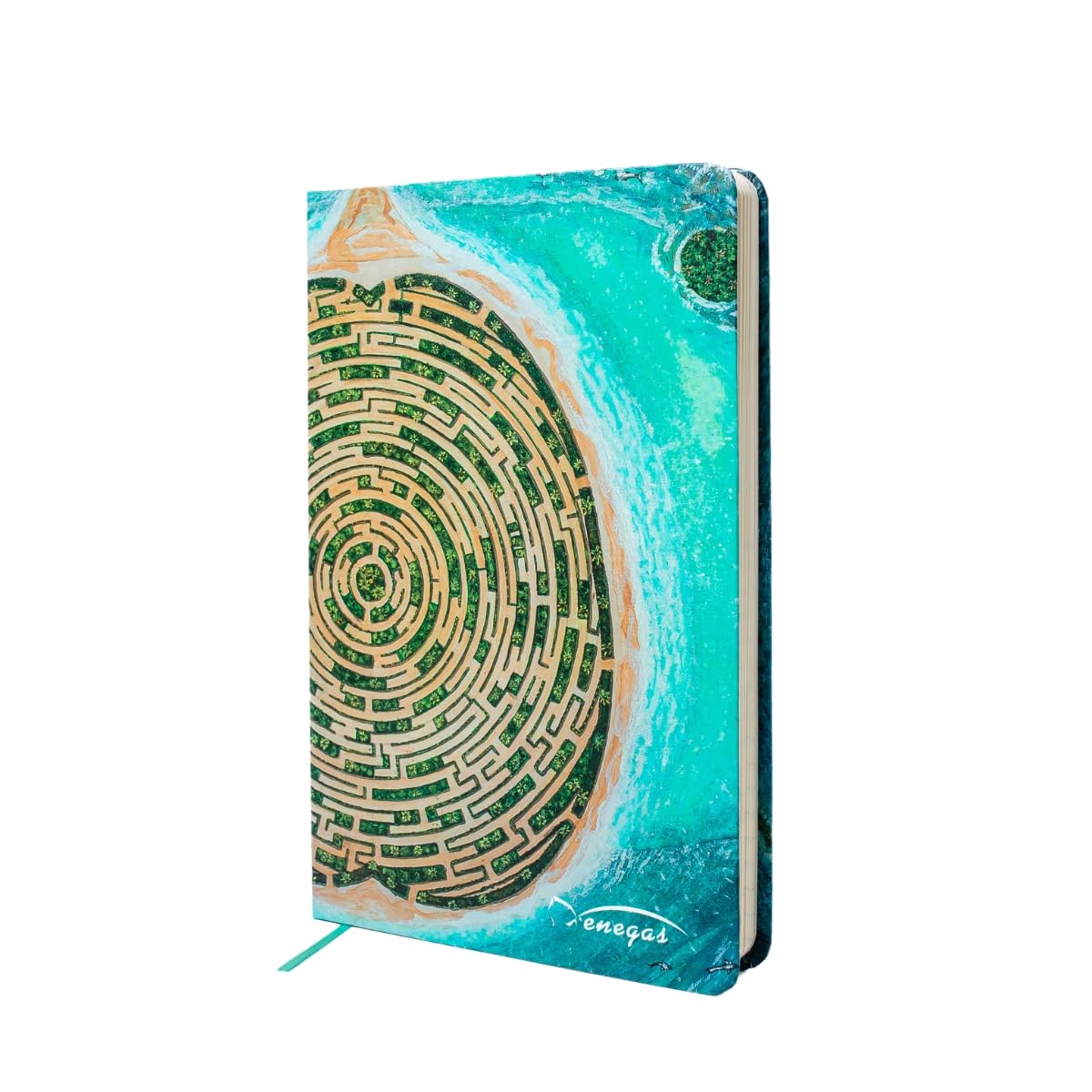 Venegas Libreta de Pasta Dura - Cuaderno Clásico de Notas, 80 Hojas Punteadas, Diseño Artístico, Tamaño 13 x 21cm, Diario de Gratitud, Agenda Personal, Oficina, Escuela, Bonitos Regalos - Venegas Arte